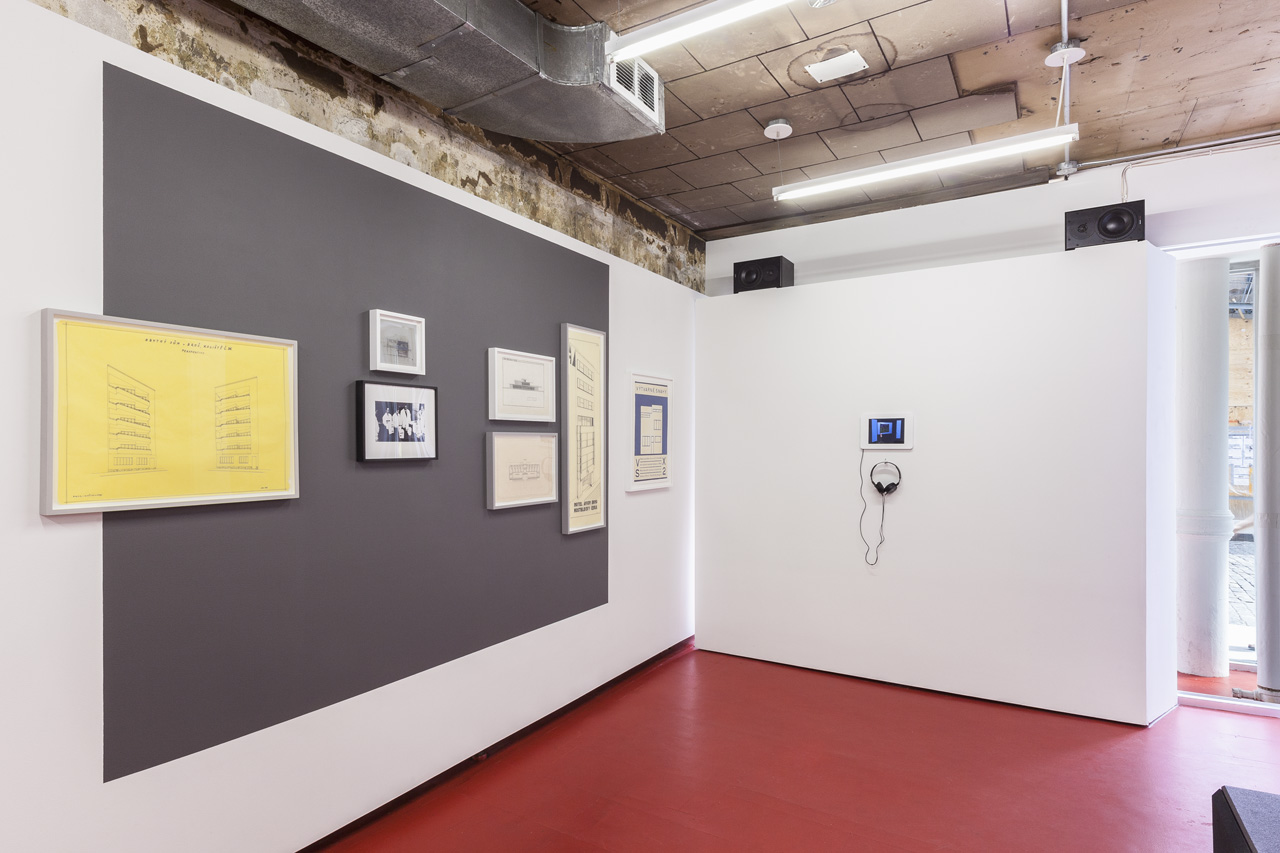 P!,  Exhibition view featuring Katarina Burin and Oliver Laric